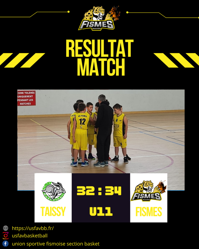 U11 resultat (equipe)